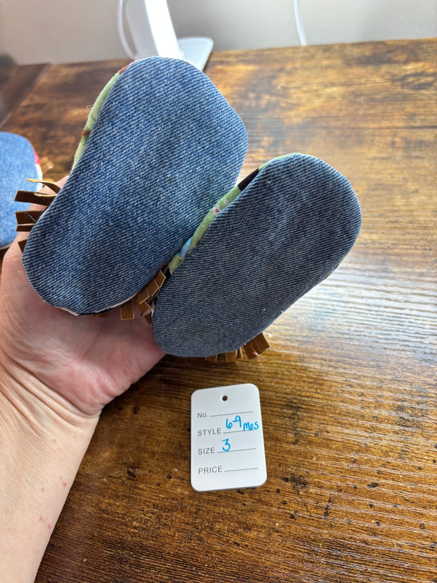 Moo moccasin 6-9 mos