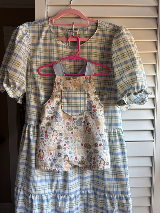 Boys woodland short romper