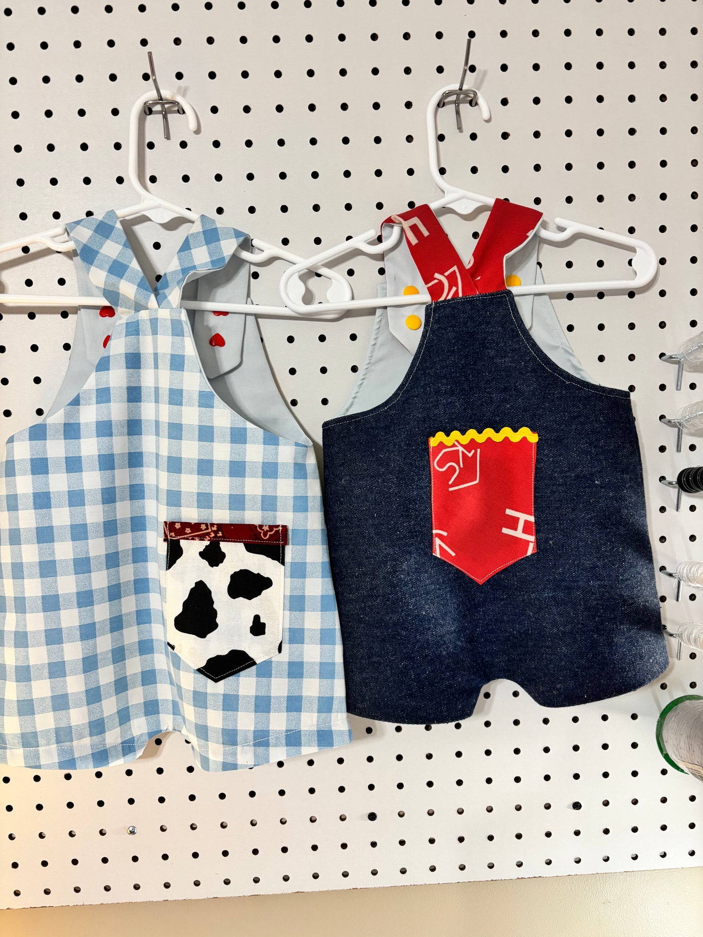 Farmyard romper 0-3 months