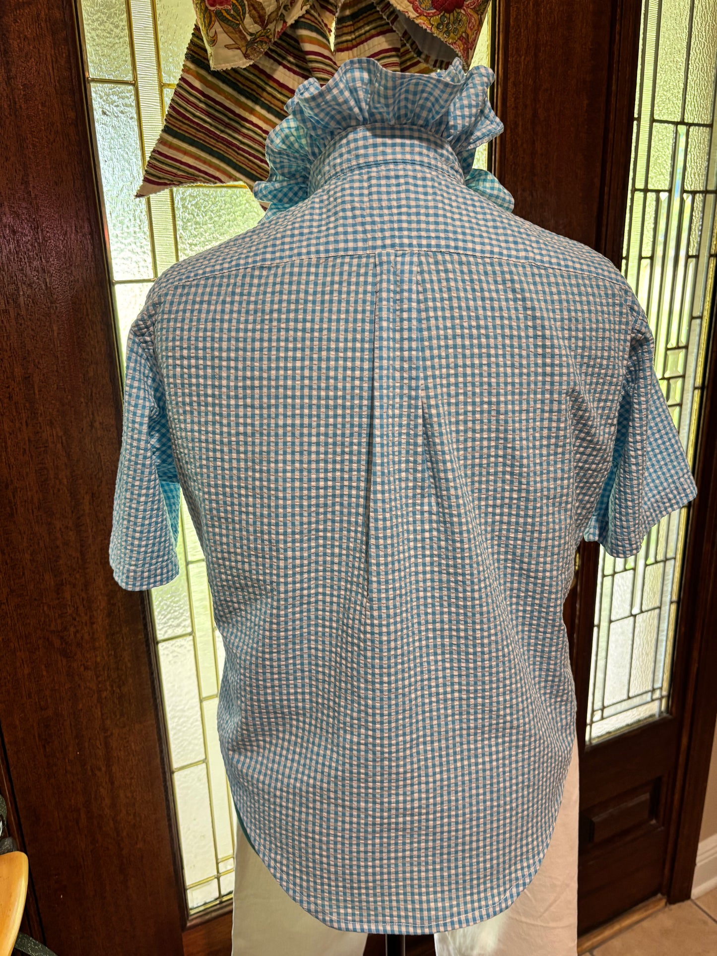 Ruffled vintage Ralph Lauren cotton candy size Medium