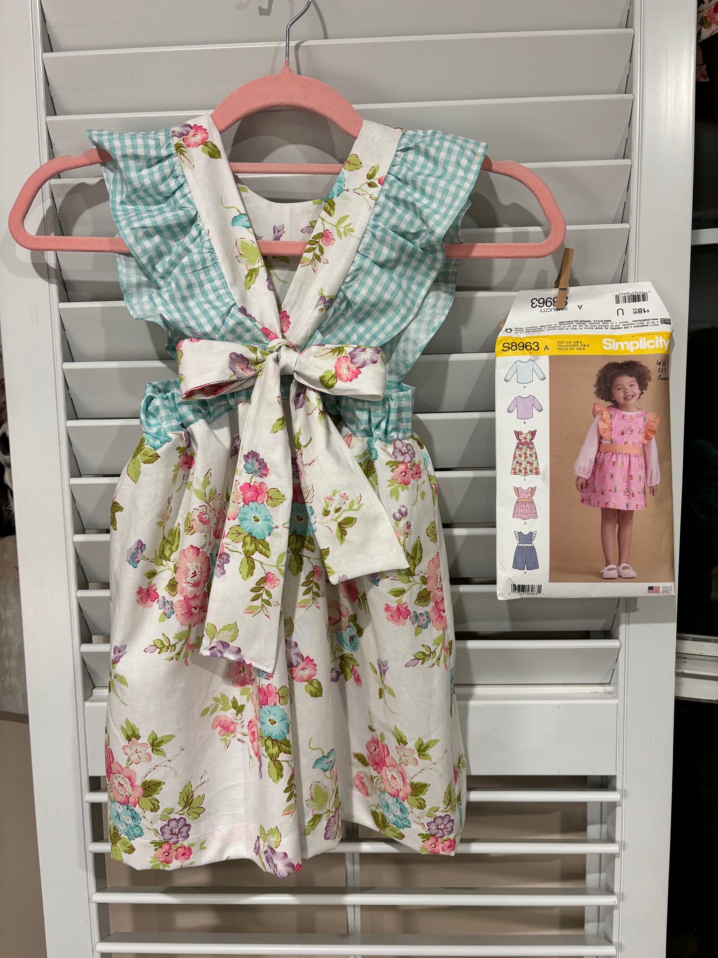Simplicity romper shorts 2T