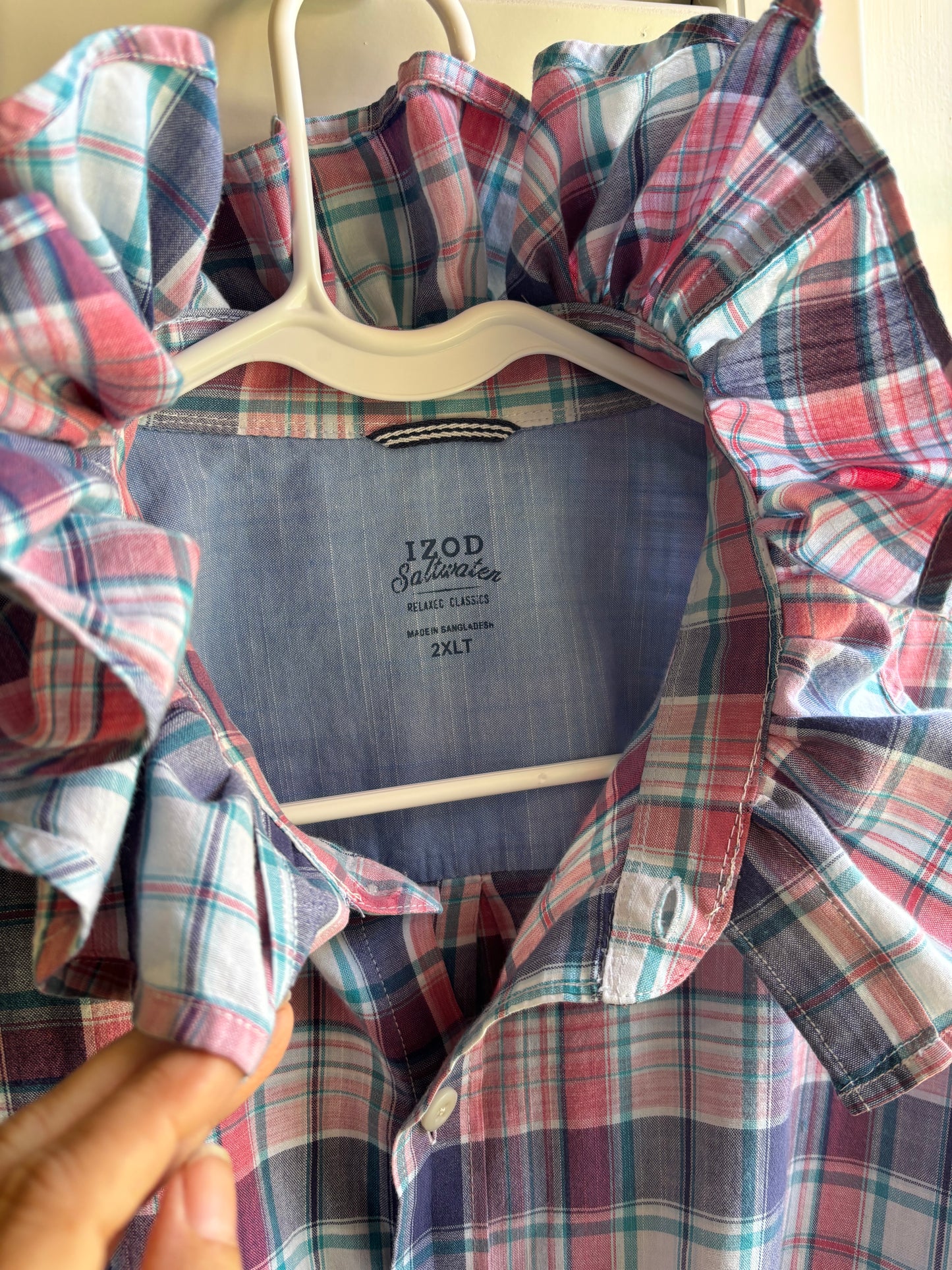 Ruffled gender reveal oxford
