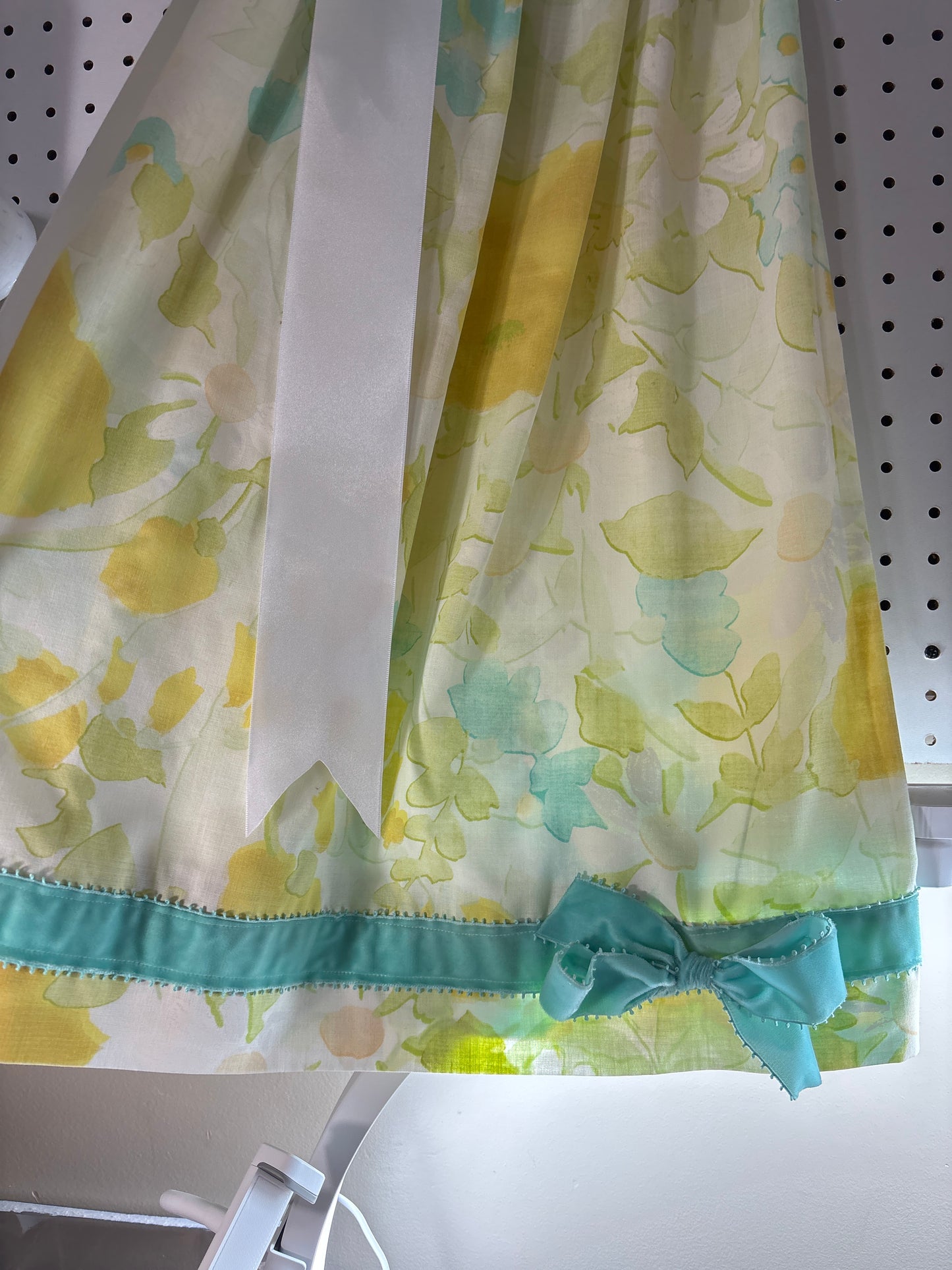 Vintage pillowcase dress in velvet