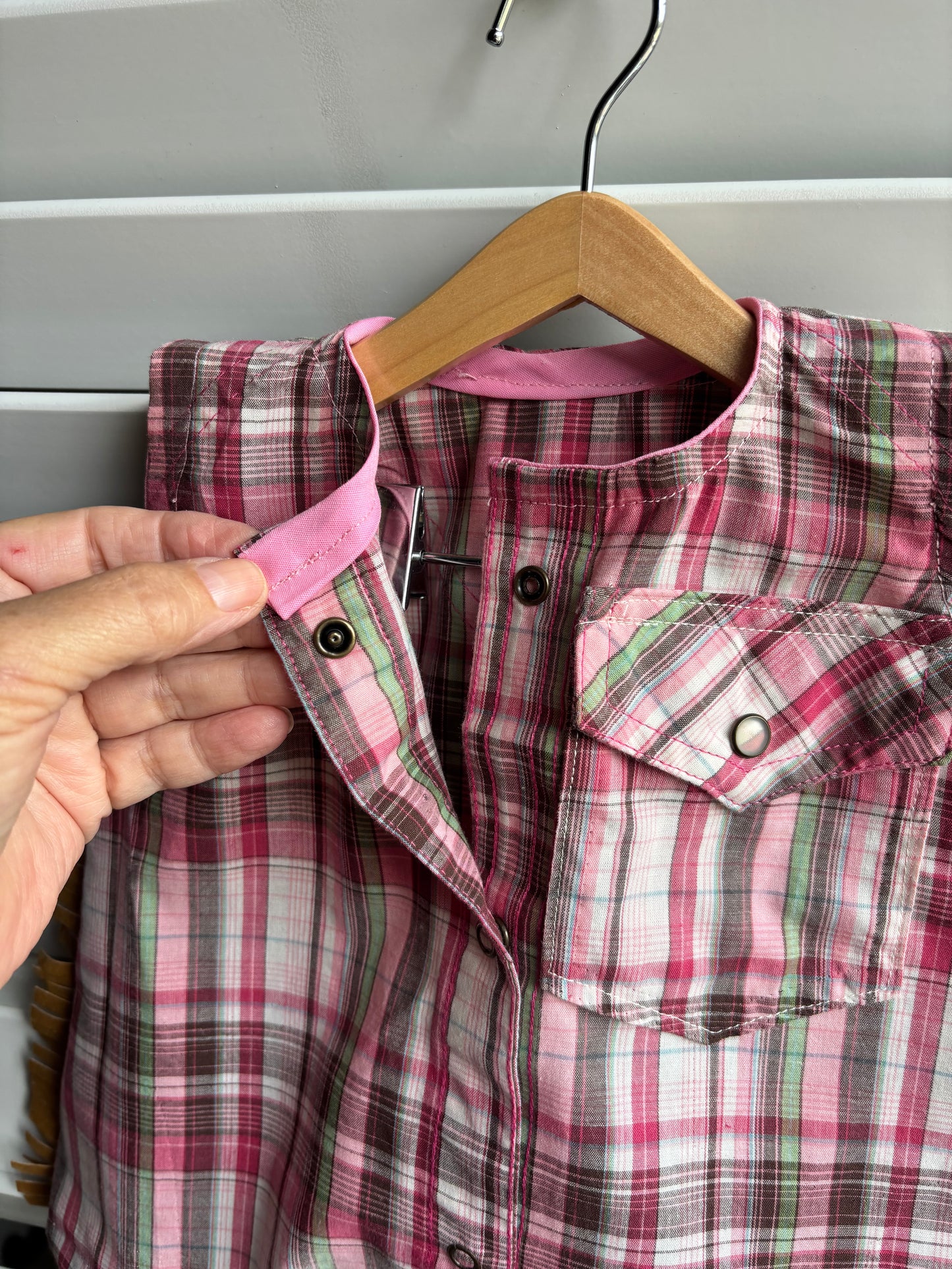 Snap romper “Timber” NB