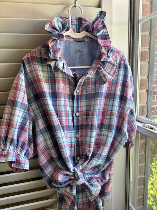 Ruffled gender reveal oxford