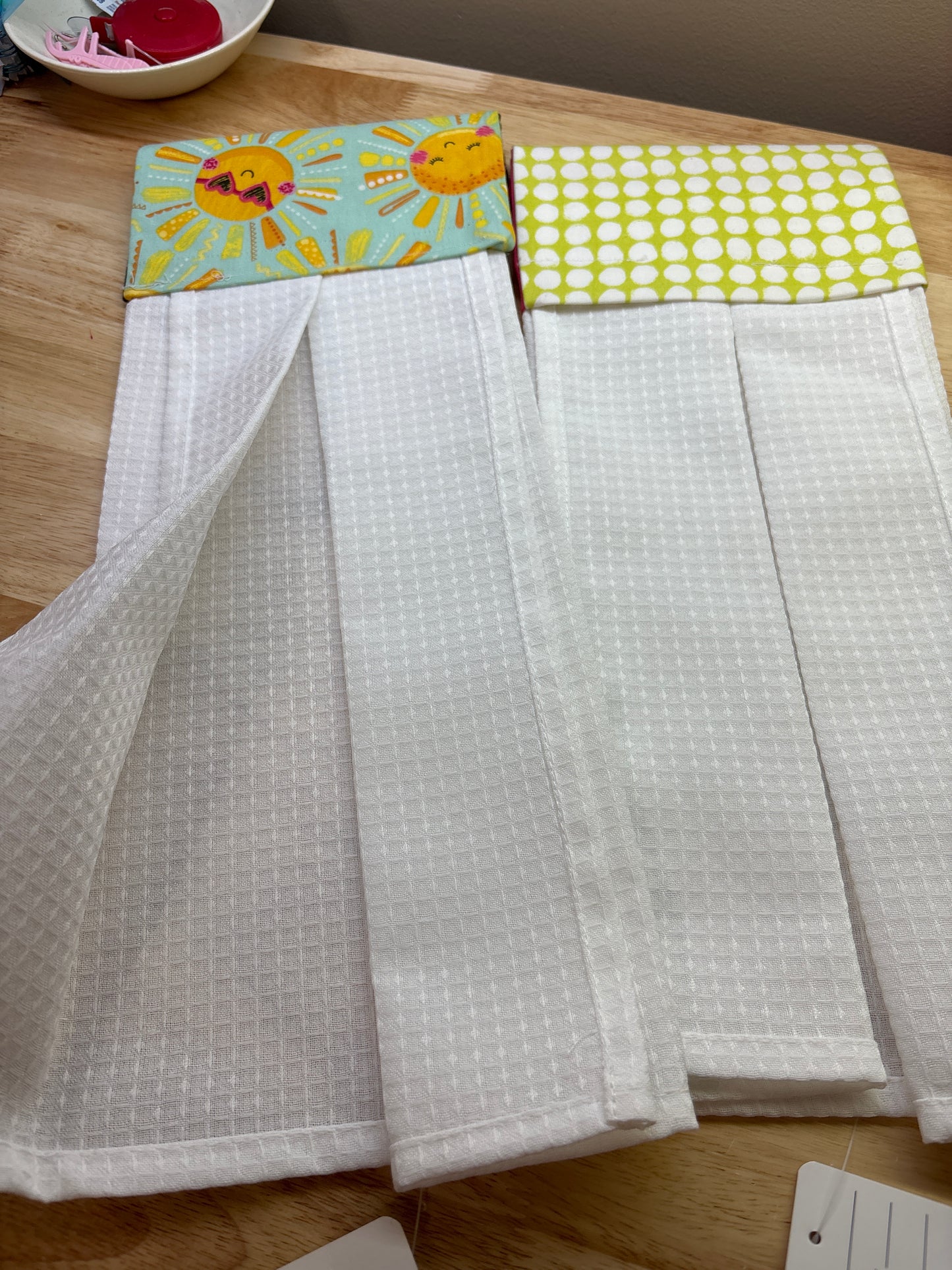 Trifold kitchen magnetic towel set