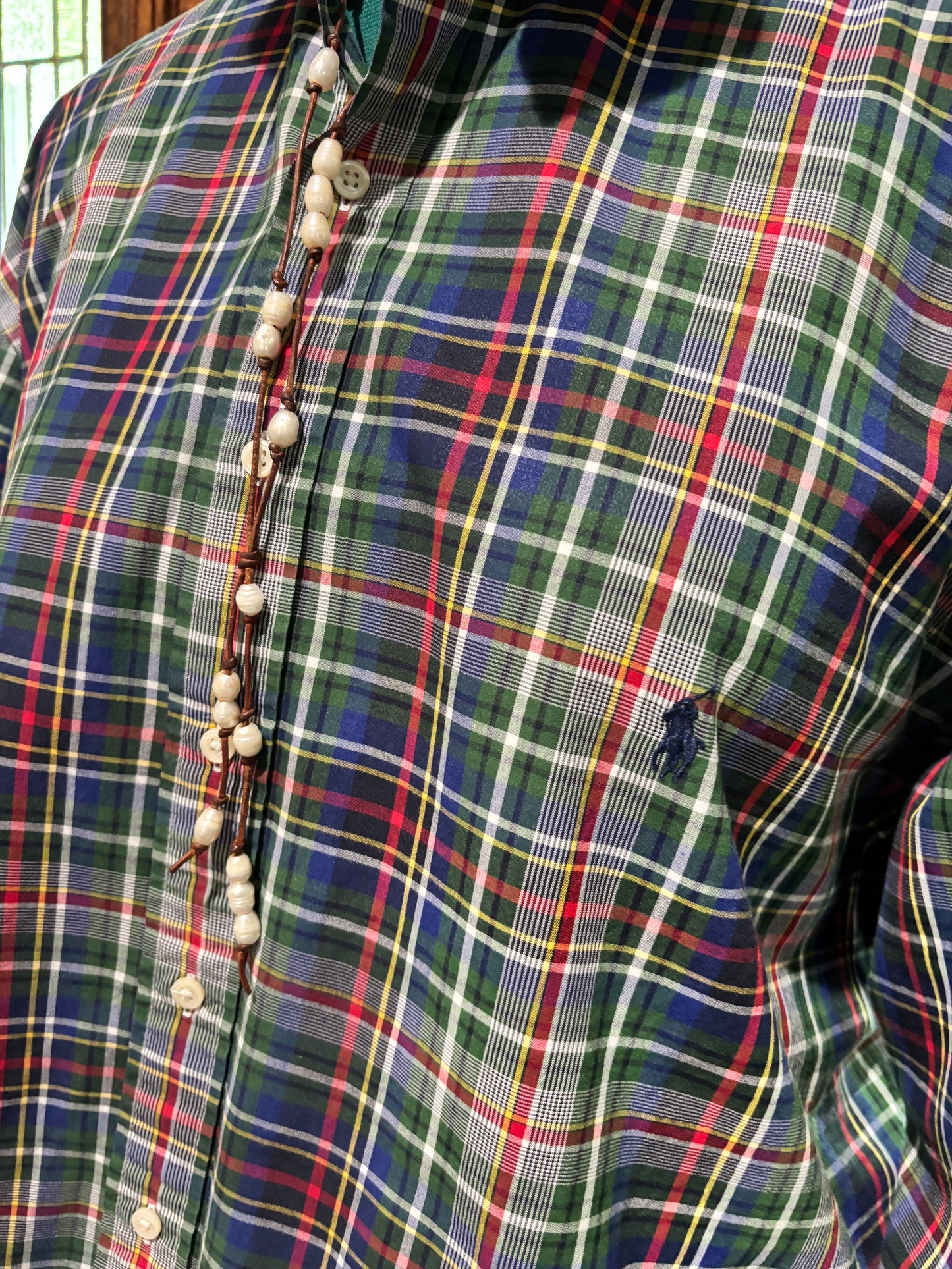 Ruffled Vintage RL 90’s plaid XXL