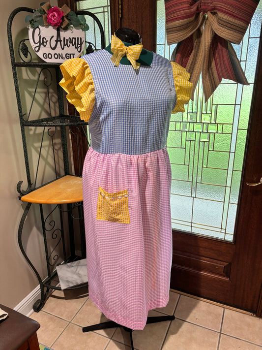 Gingham wrap