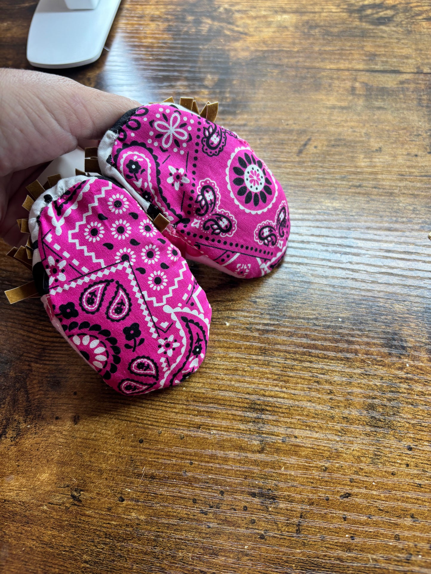 Rodeo Disco moccasin 0-3 months newborn