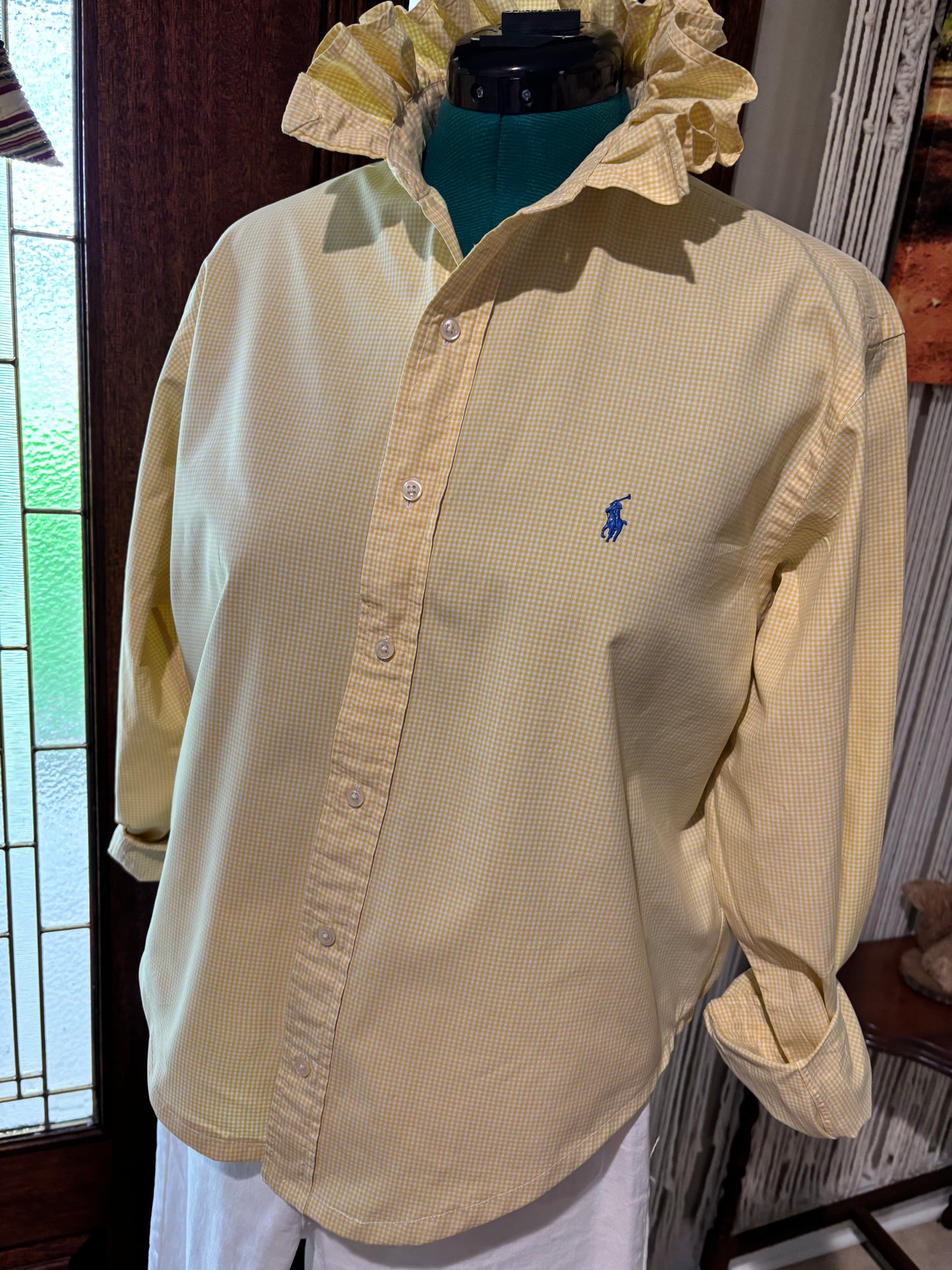 Ruffled vintage Ralph Lauren lemonade Large