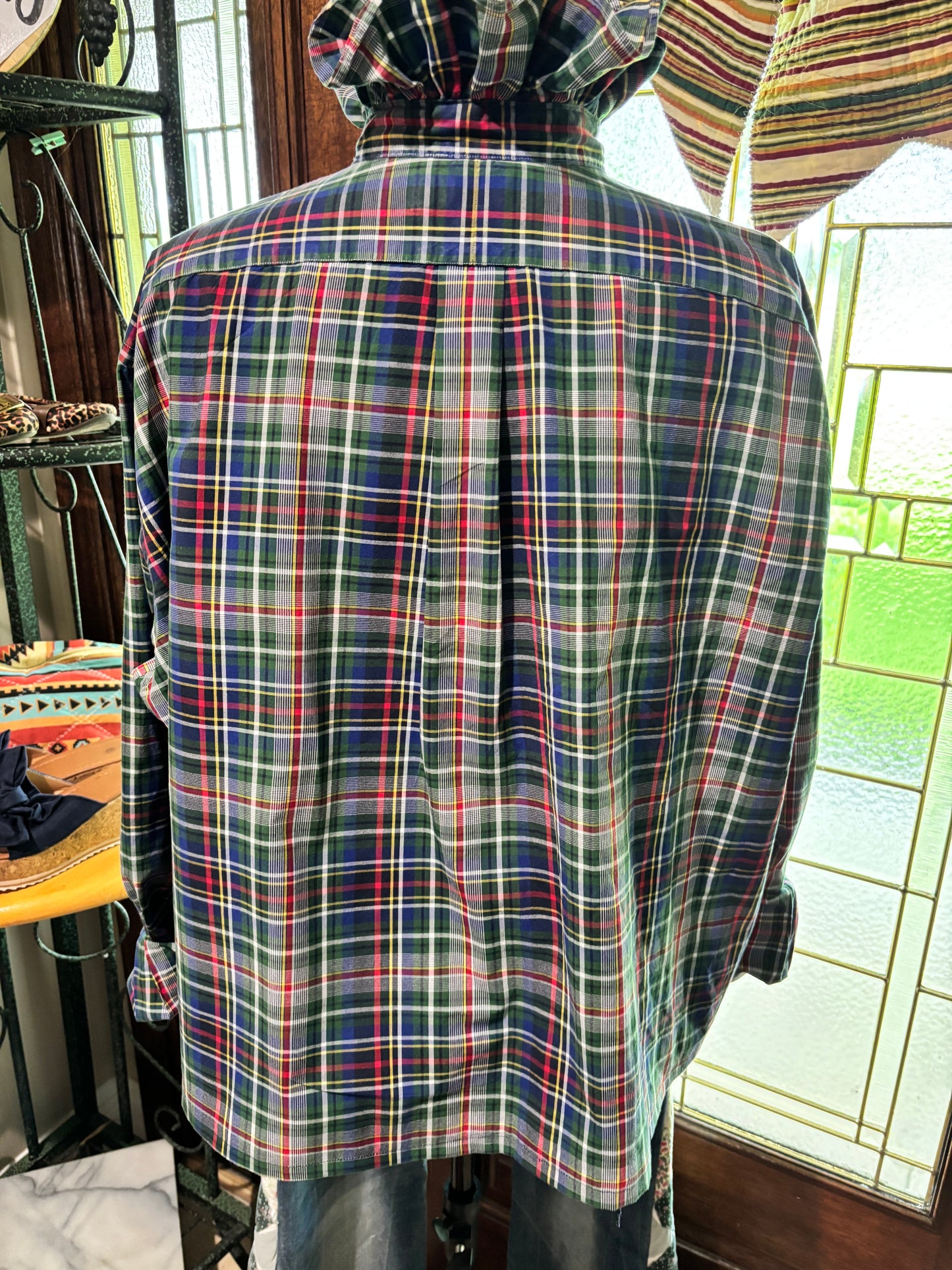 Ruffled Vintage RL 90’s plaid XXL