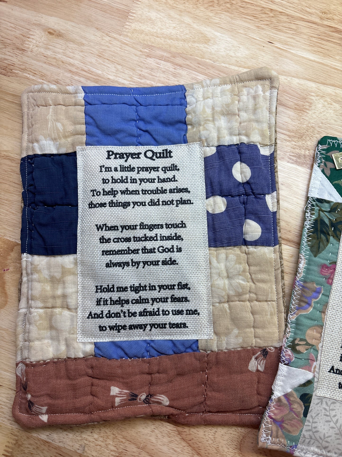 Vintage patchwork Prayer quilt