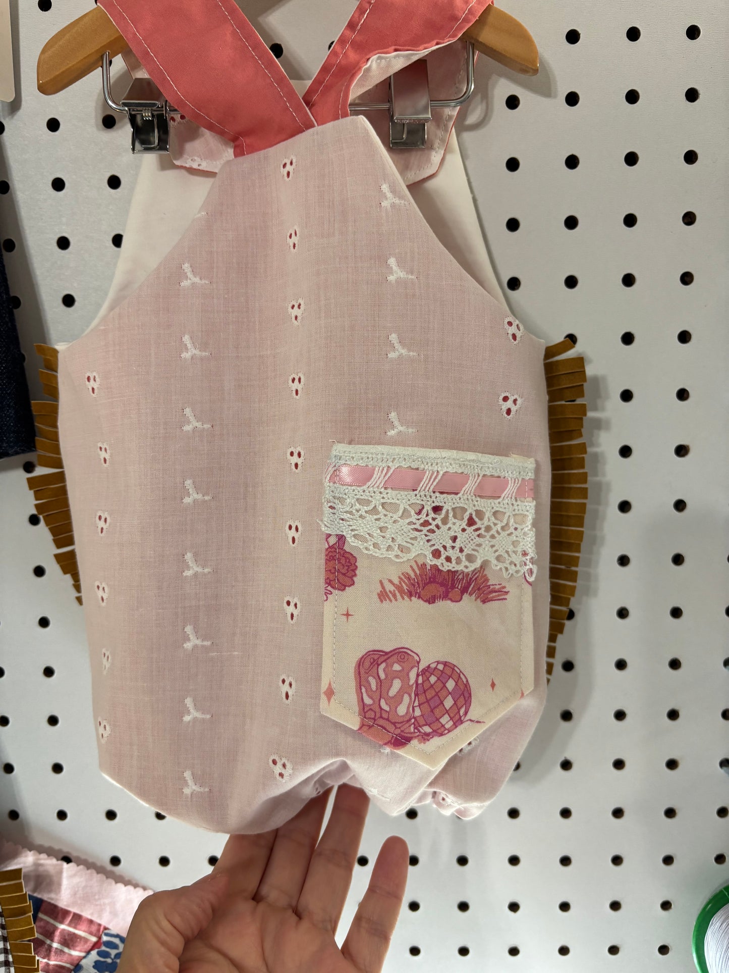 Rodeo disco Pearl snapper 0-3 mos