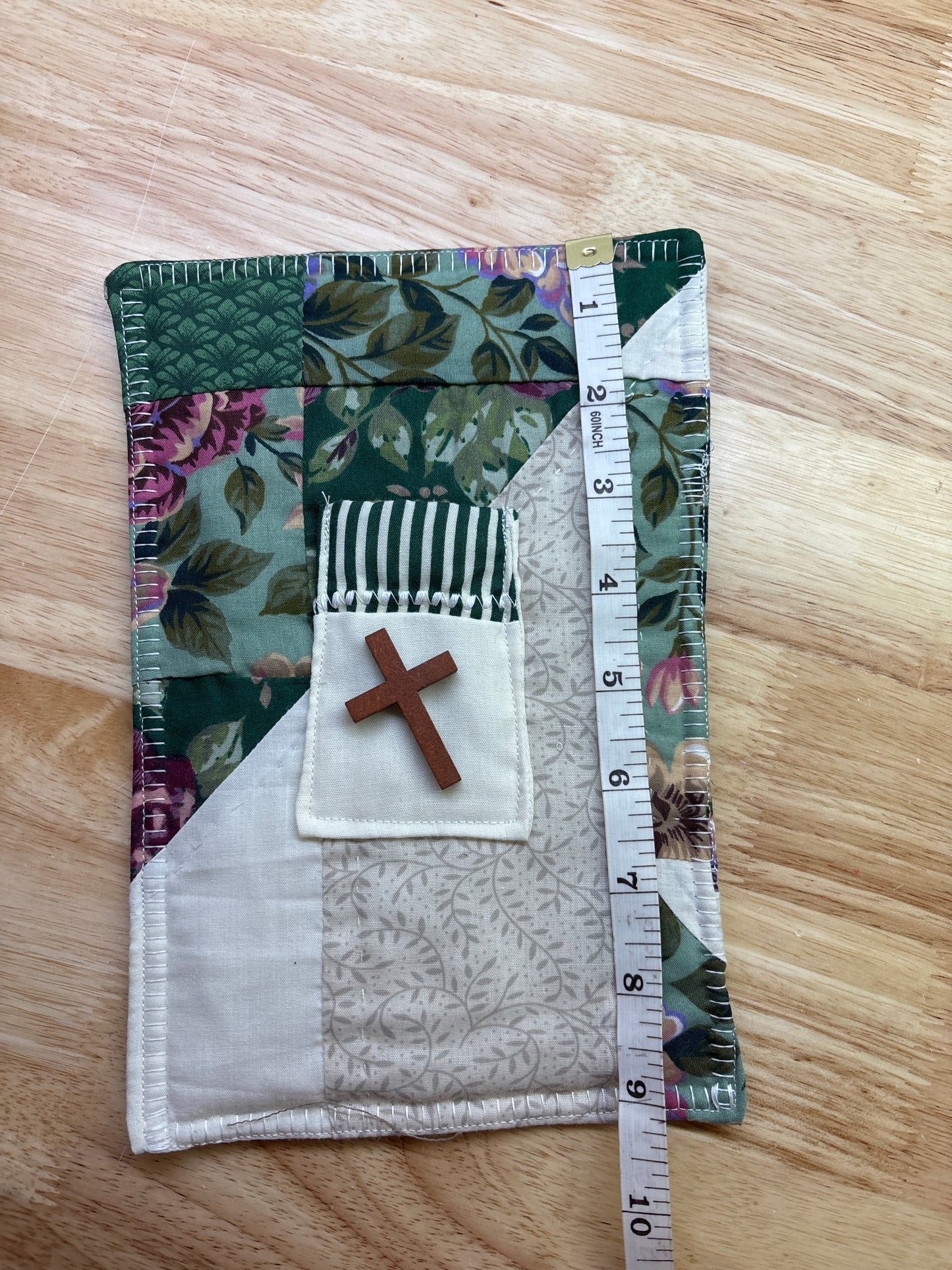 Vintage quilted Prayer Quilt