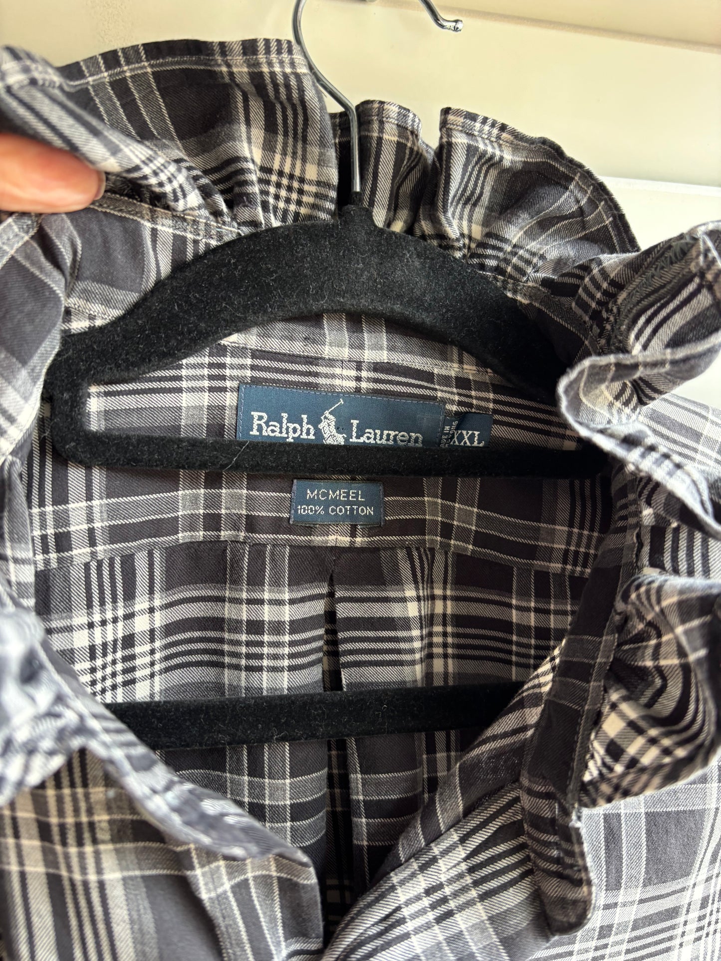Ruffled Ralph Lauren oxford