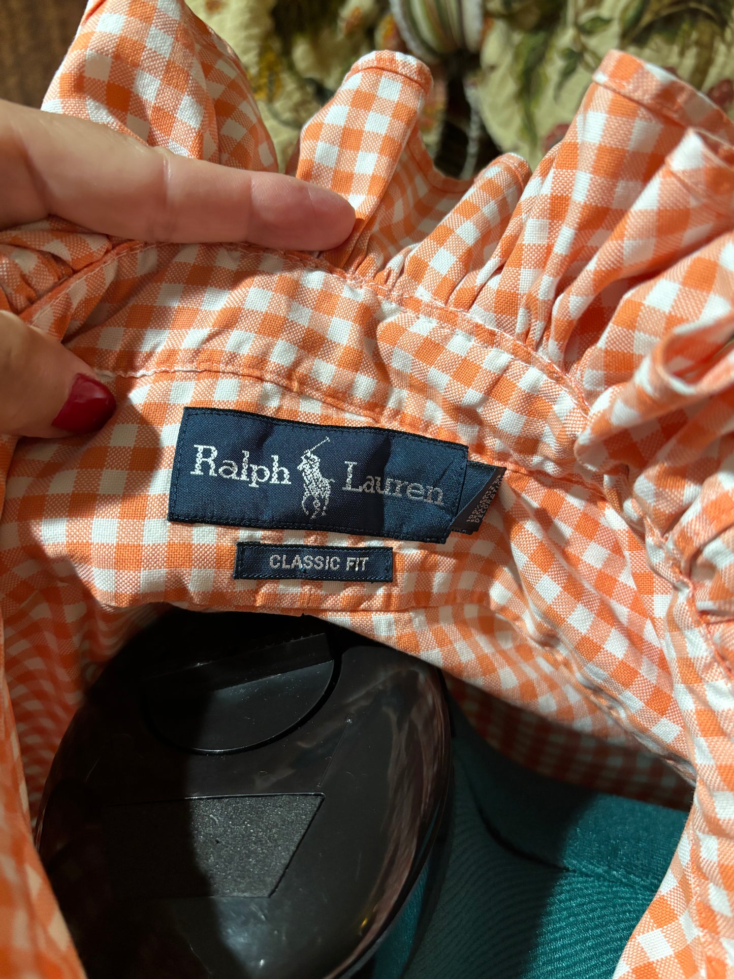Ruffled vintage Ralph Lauren Dream-cycle Large