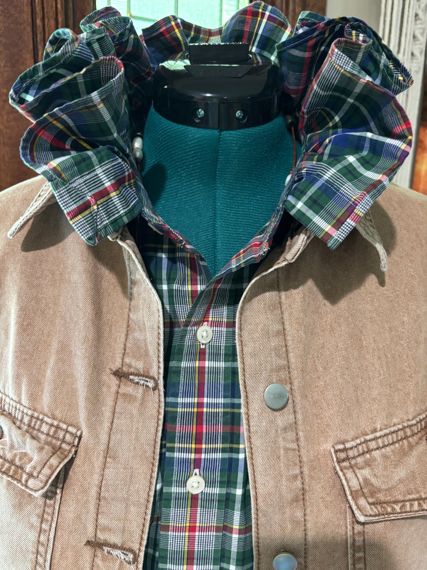 Ruffled Vintage RL 90’s plaid XXL