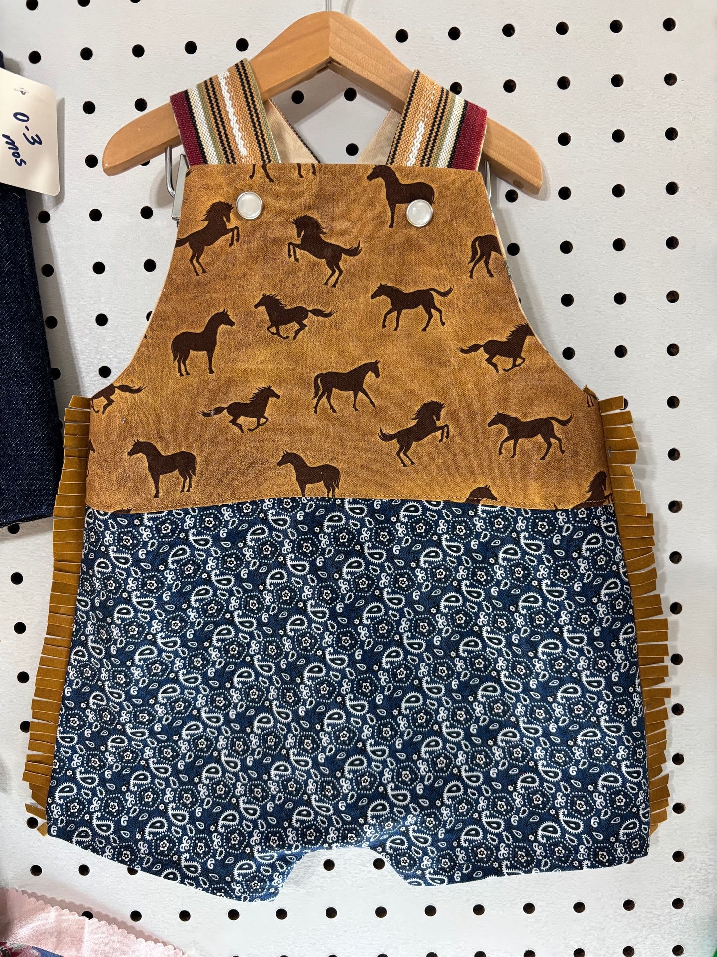 Bronco romper 0-3 months