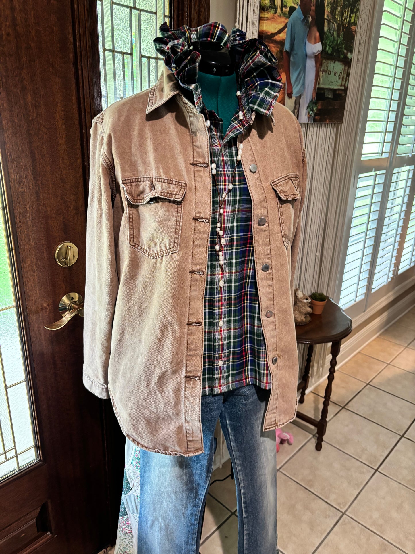 Ruffled Vintage RL 90’s plaid XXL