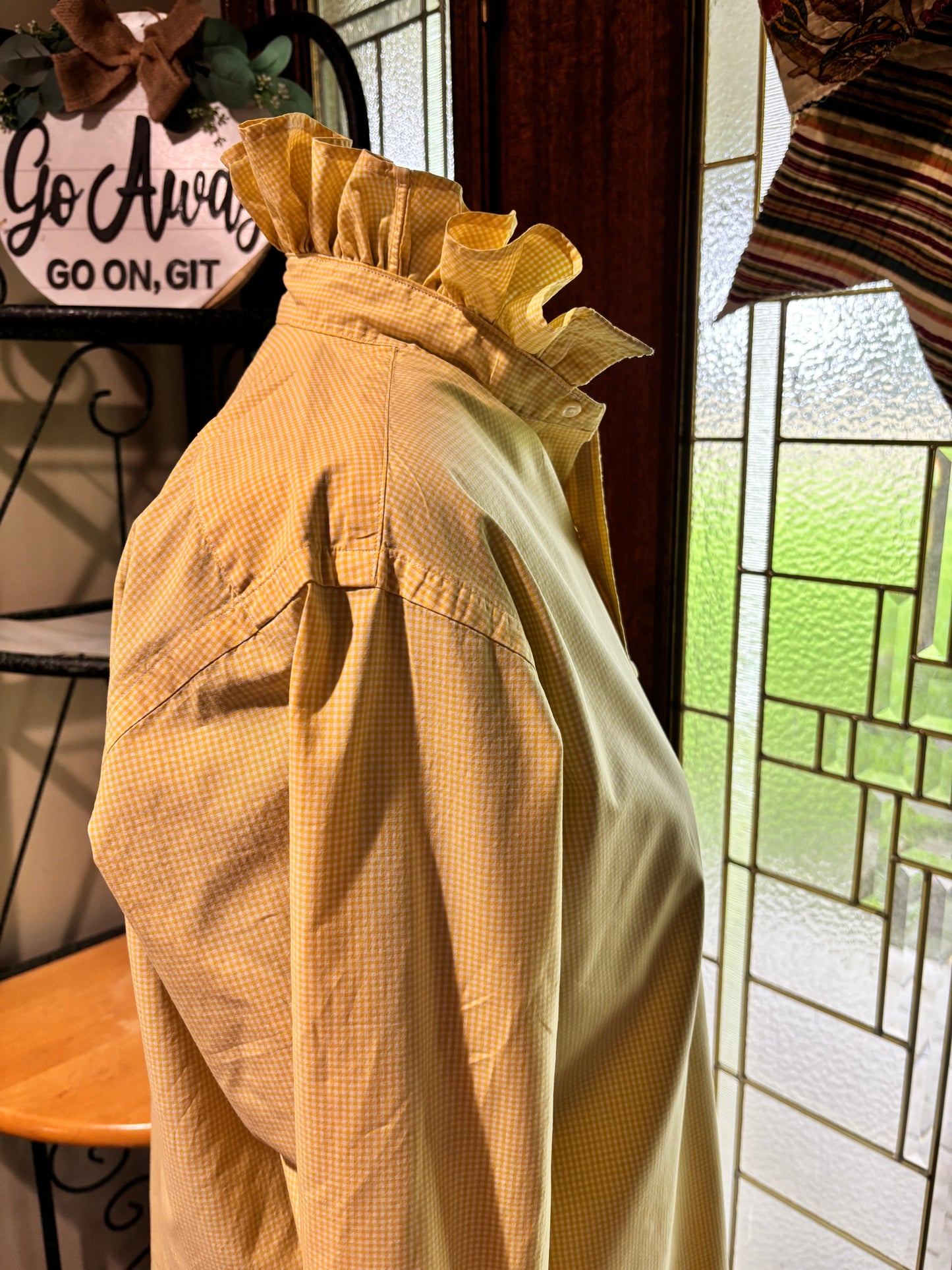 Ruffled vintage Ralph Lauren lemonade Large