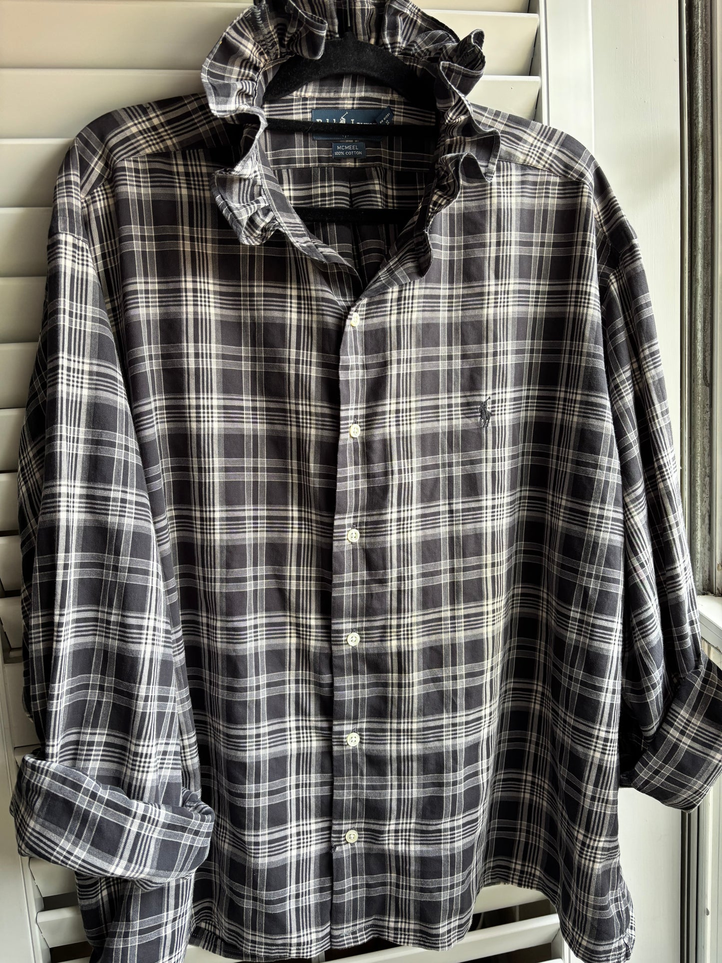 Ruffled Ralph Lauren oxford