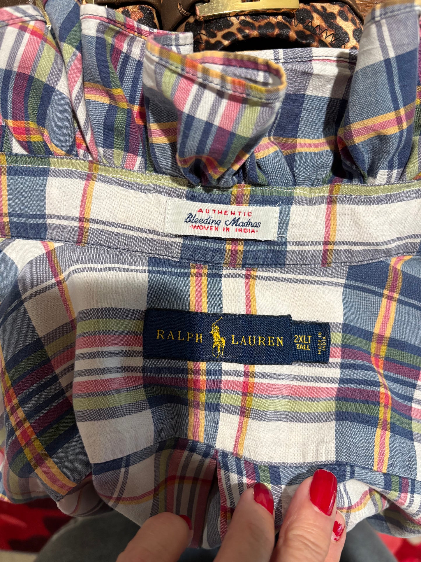 FLAW mark down Ruffled RL 2XLT