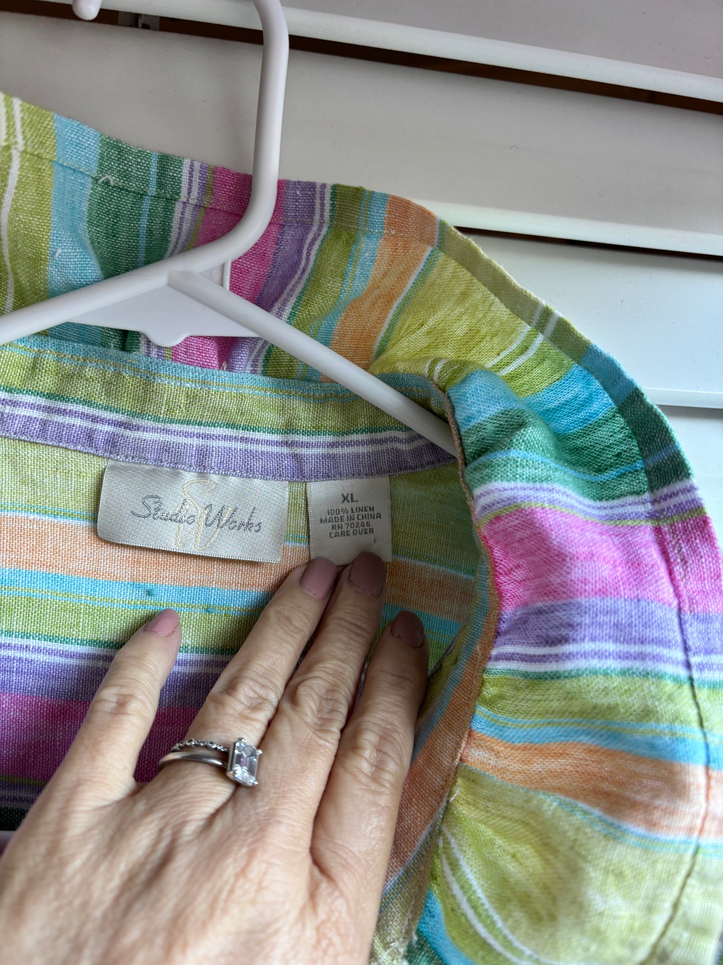 Women’s linen blouse wow