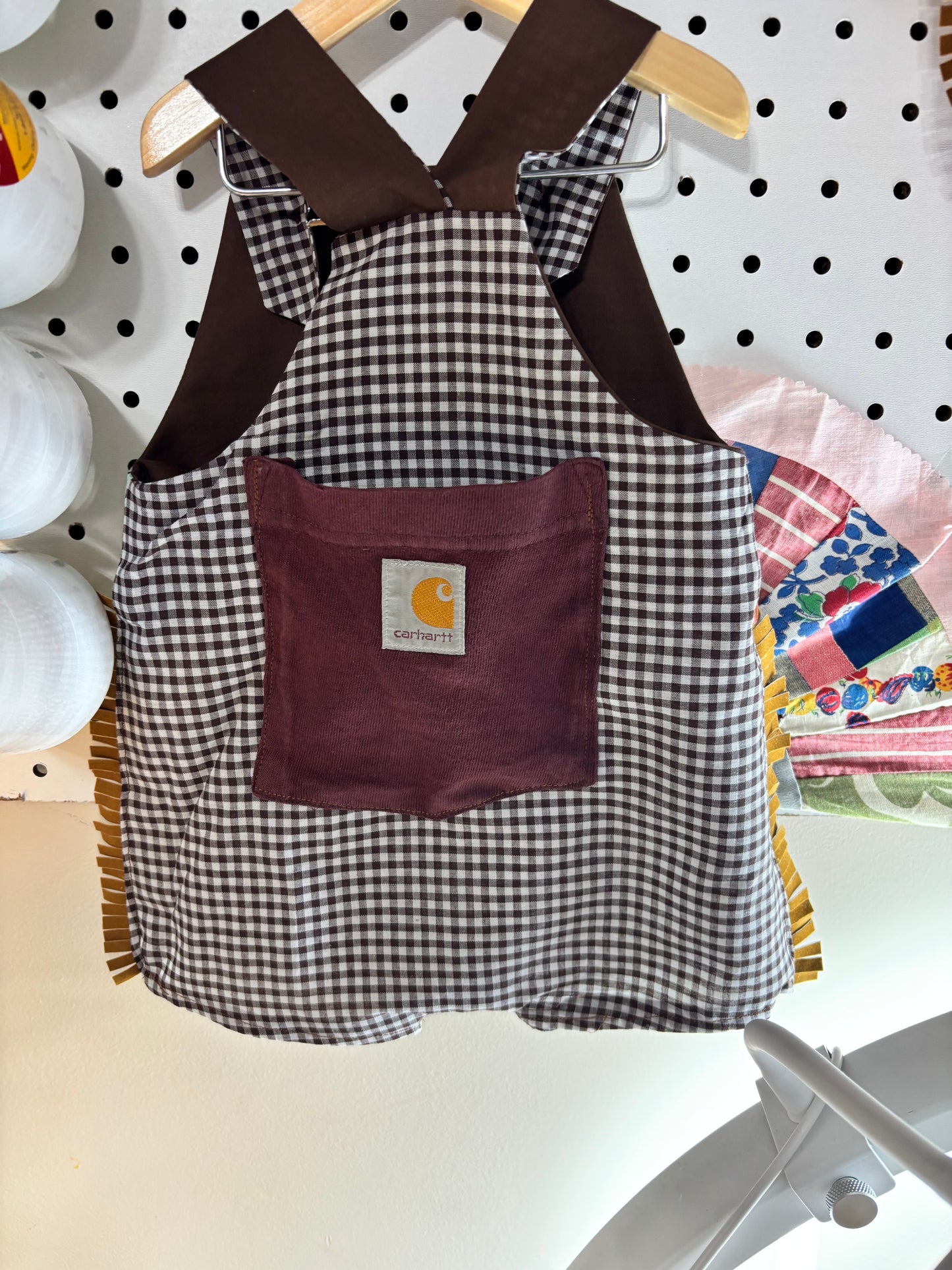 Rodeo Romper with fringe 0-3 mos