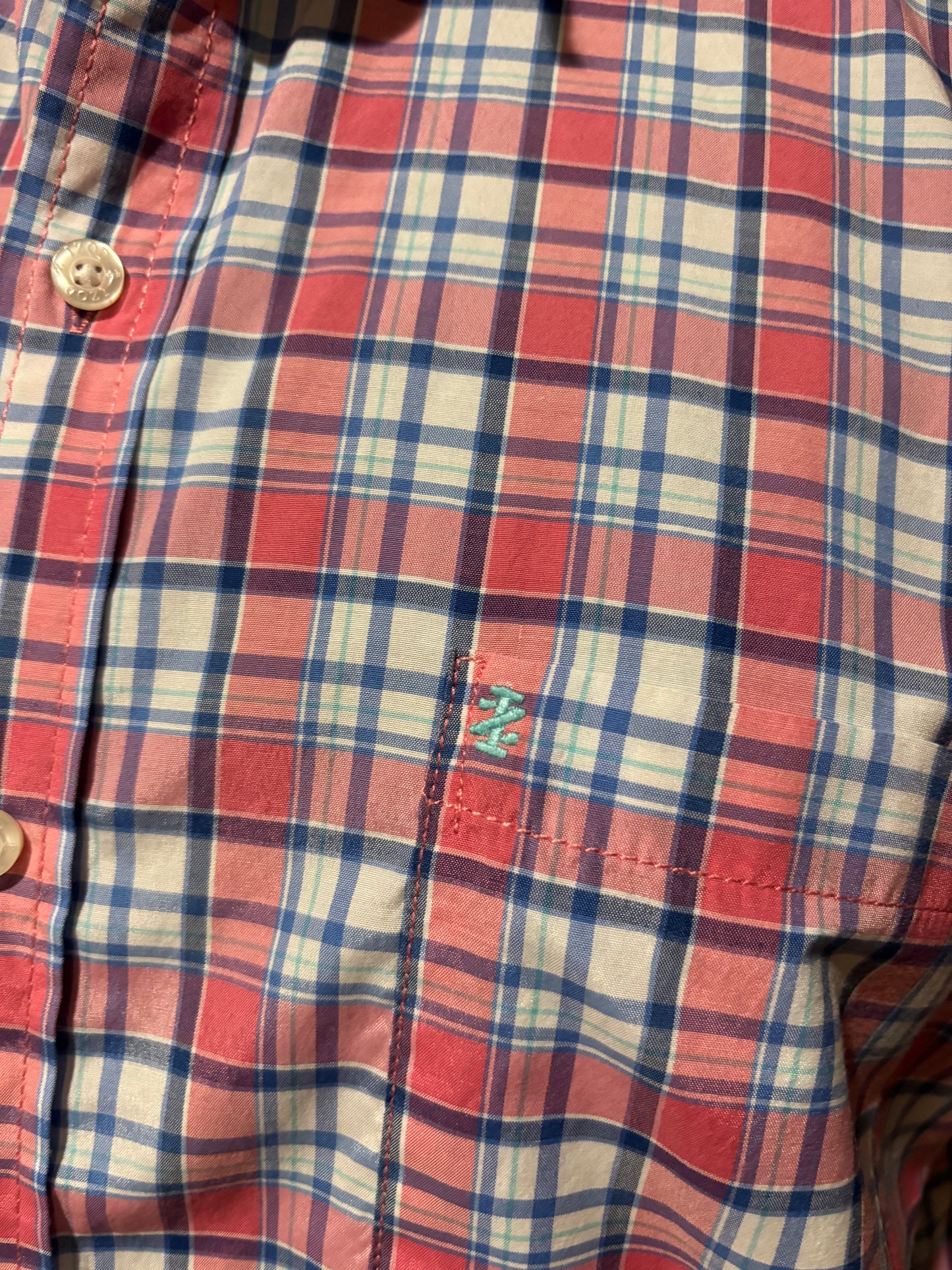 Ruffled IZOD oxford XL