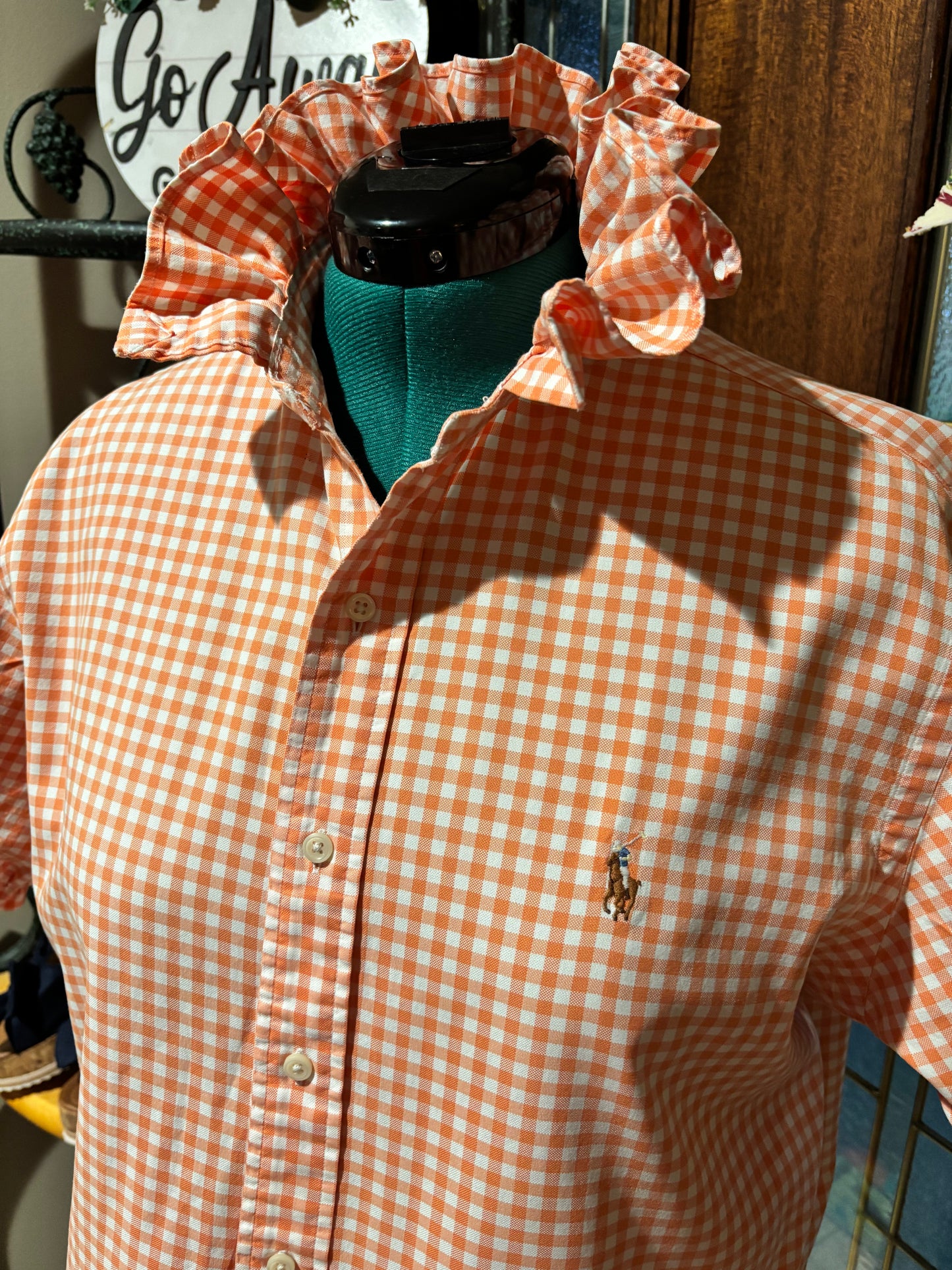 Ruffled vintage Ralph Lauren Dream-cycle Large