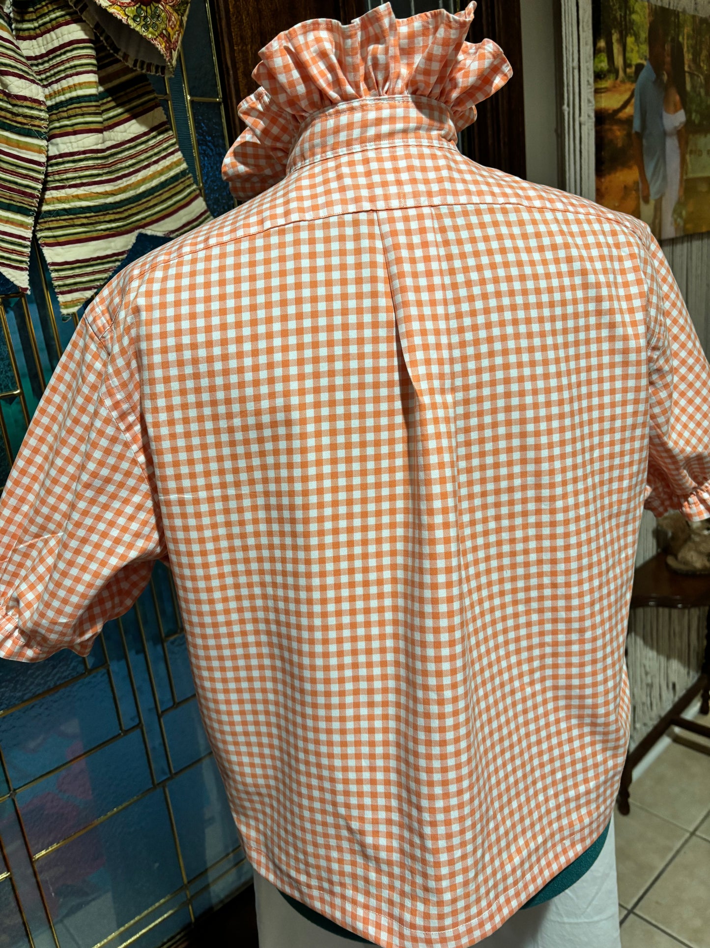 Ruffled vintage Ralph Lauren Dream-cycle Large