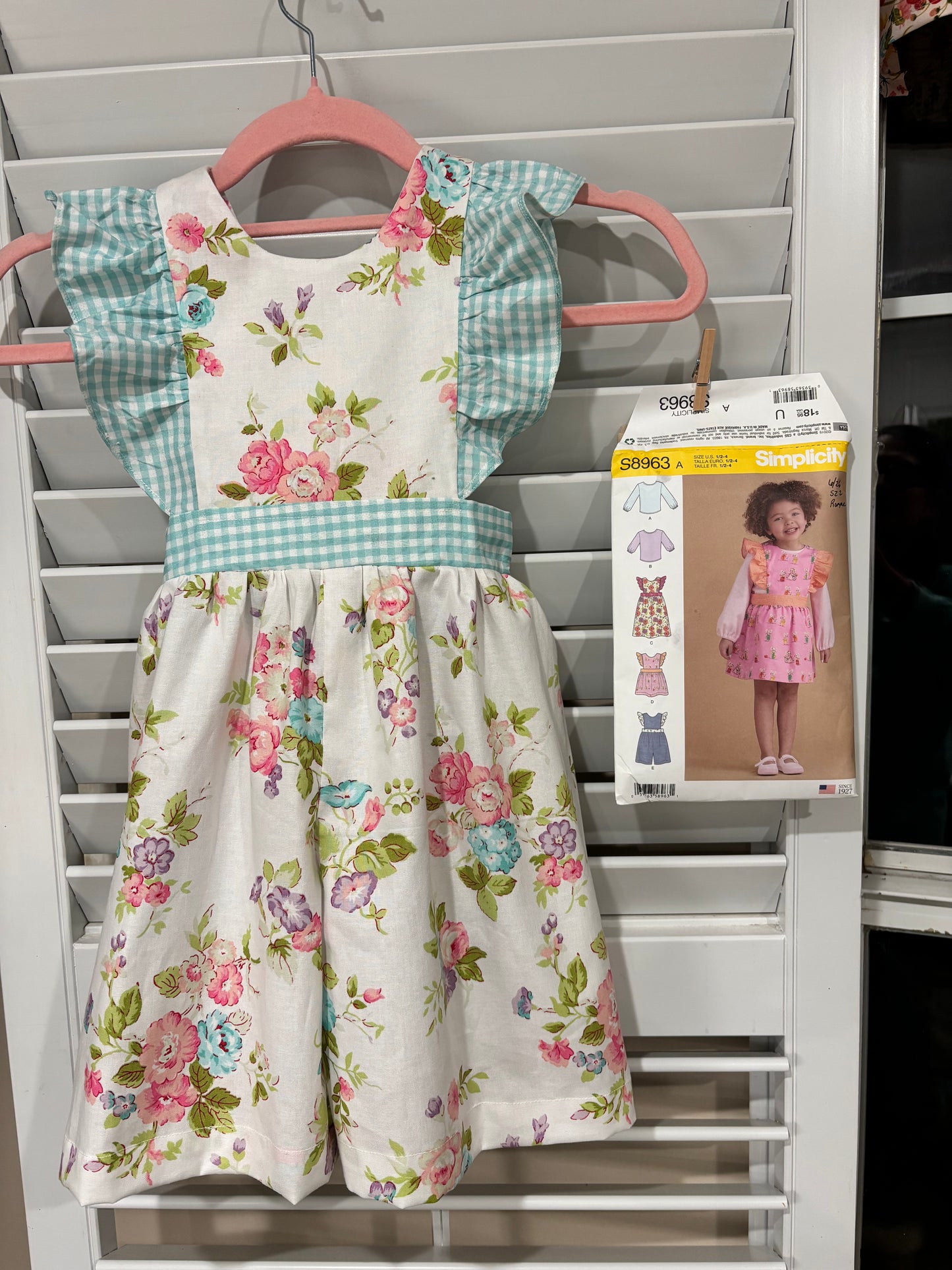 Simplicity romper shorts 2T