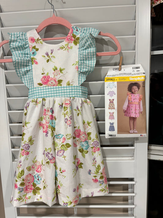 Simplicity romper shorts 2T