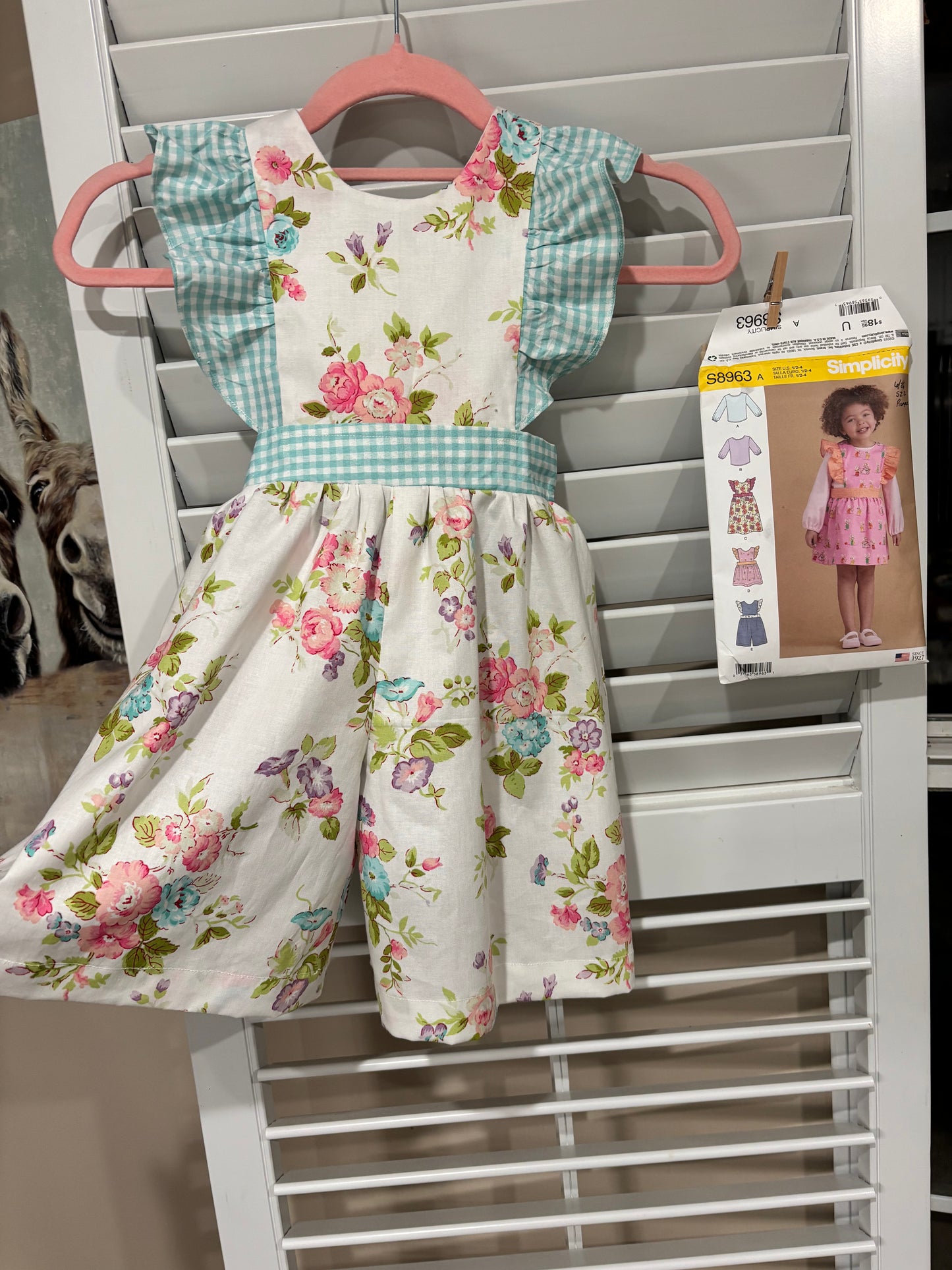 Simplicity romper shorts 2T