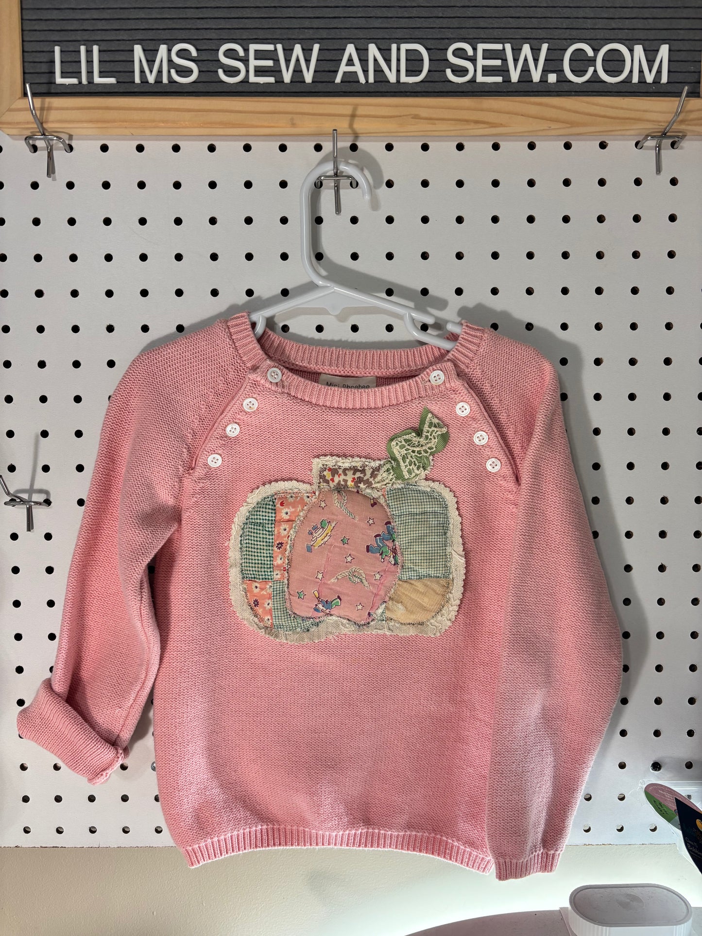Miss Phoebe vintage quilted upcycle
