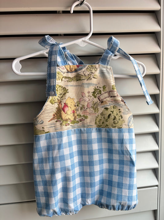 Girls Winnie the Pooh blue bubble