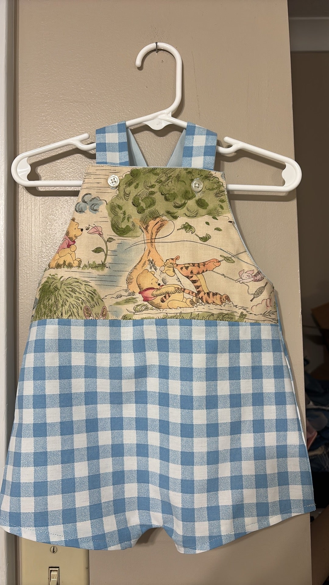 Boy Winnie the Pooh romper